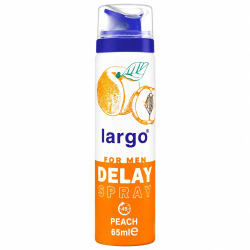 اسپری تاخیری لارگو مدل Peach حجم 65 میلی لیتر