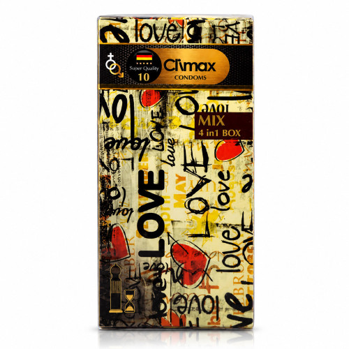 کاندوم کلایمکس مدل Mix 10 بسته 12 عددی