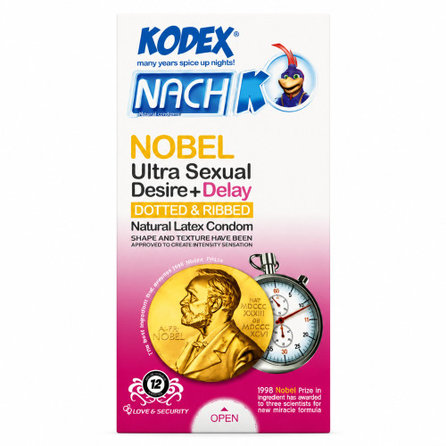 کاندوم کدکس مدل Nobel بسته 12 عددی