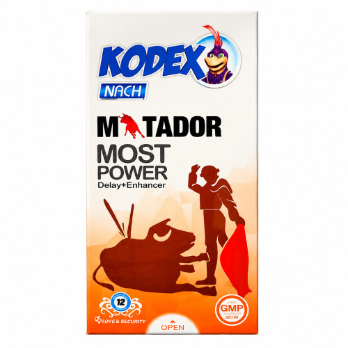 کاندوم ناچ کدکس مدل Matador بسته 12 عددی