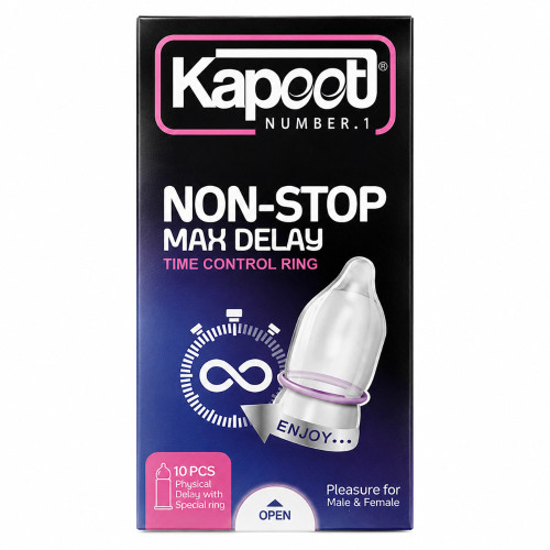 کاندوم کاپوت مدل NON-STOP بسته 10 عددی
